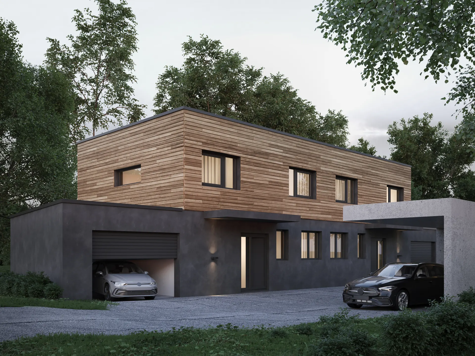 Straßenansicht frontal